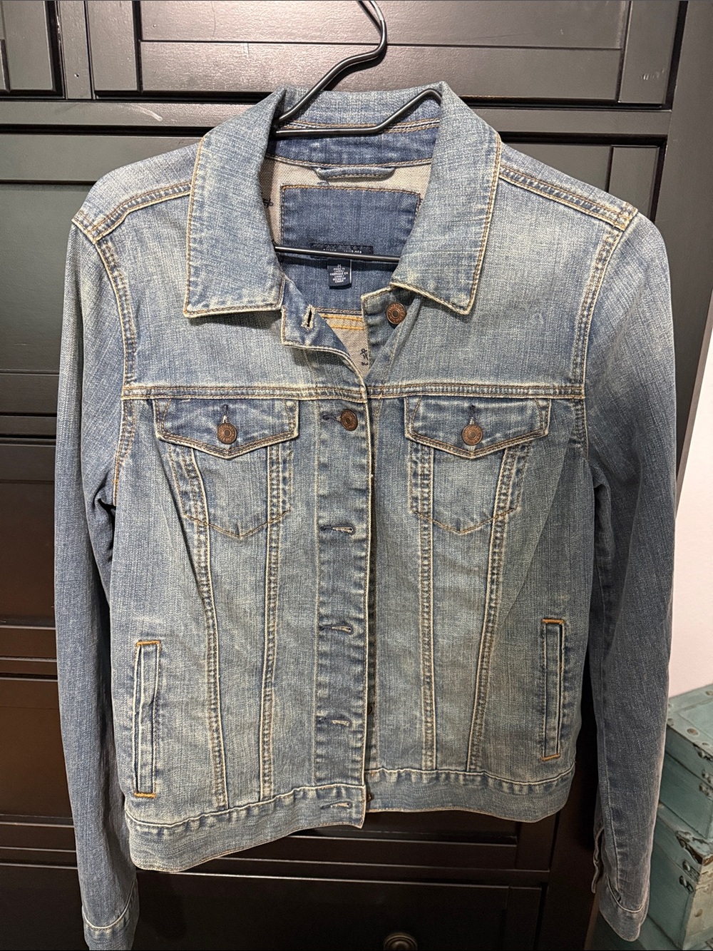 Tommy Hilfiger Light Blue Washed Denim Jacket